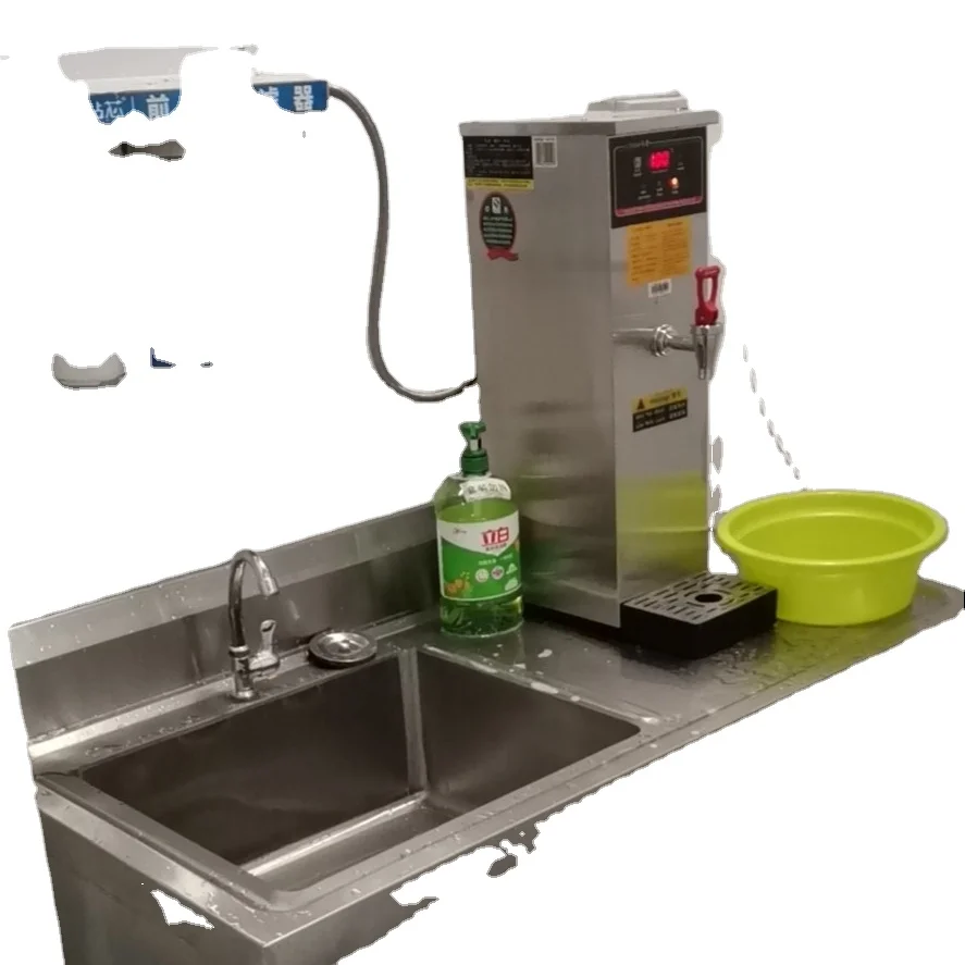 Fest Tubo Alluvio Caldaia Acqua Calda A Pompa Di Minerale Istantaneo Caffè Noodles Riscaldatore Acqua Calda Bollitore Dispenser Per Bubble Tea