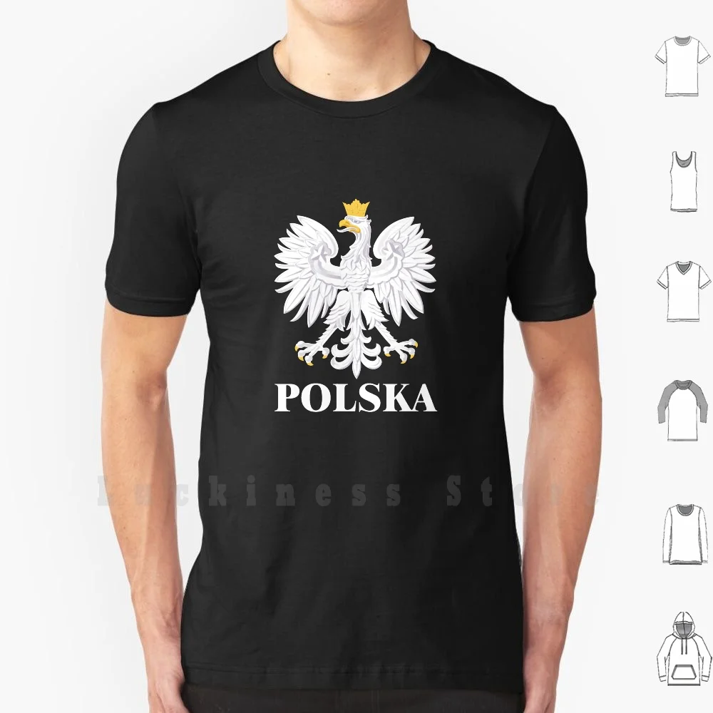Polska 3 T Shirt Stampa Per Uomo Cotone New Cool Tee Polska Polska Flaga Flaga Polski Czerwony Bia? Y Polska Herbu