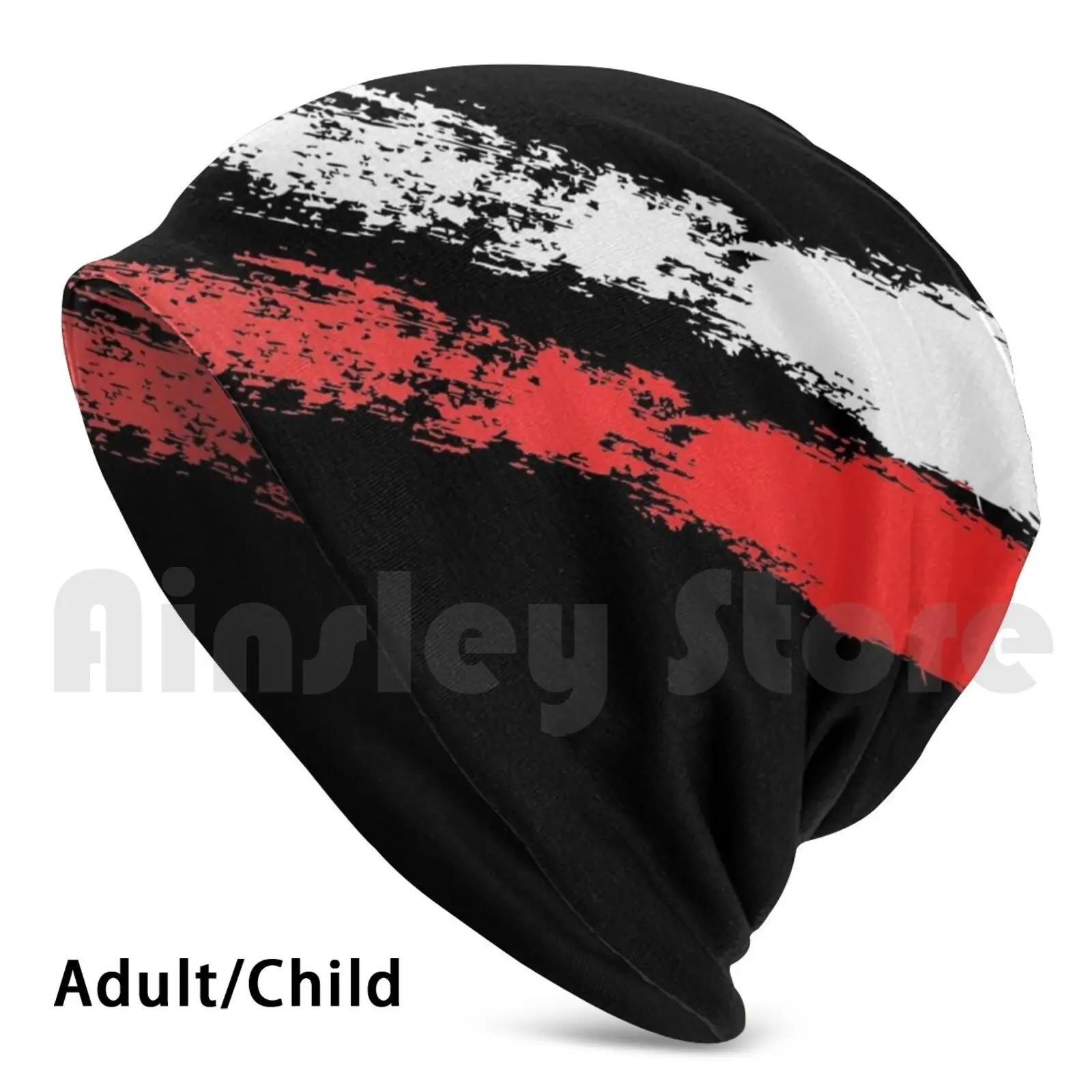 Berretti Con Bandiera Polacca Cappello Lavorato A Maglia Hip Hop Polonia Polska Bia? O Czerwony Biel Czerwiedeon Bia? Y Czerwony Bandiera Bianca Rossa