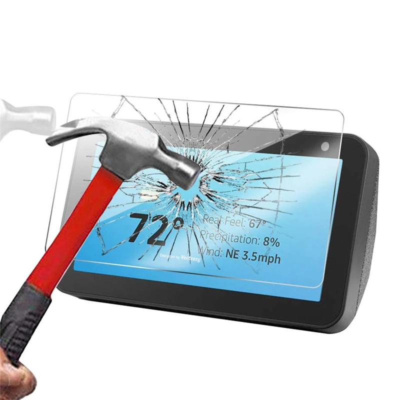 Vetro Per Amazon Echo Show 5 8 10 Vetro Temperato Per Amazon Echo Show 8 Pellicola Salvaschermo Per Echo Show 5 Vetro Protettivo