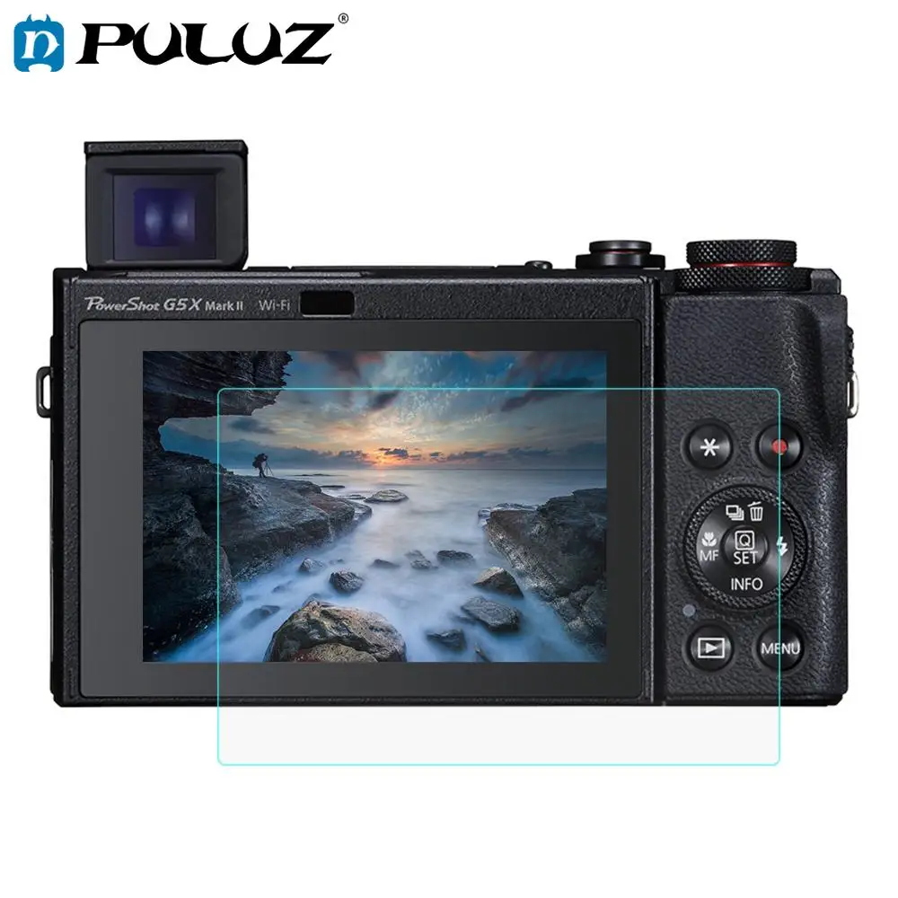 Puluz 2.5D 9H Temperato Film Di Vetro Per Canon Powershot G5 X Mark Ii/Powershot G7 X Mark Iii