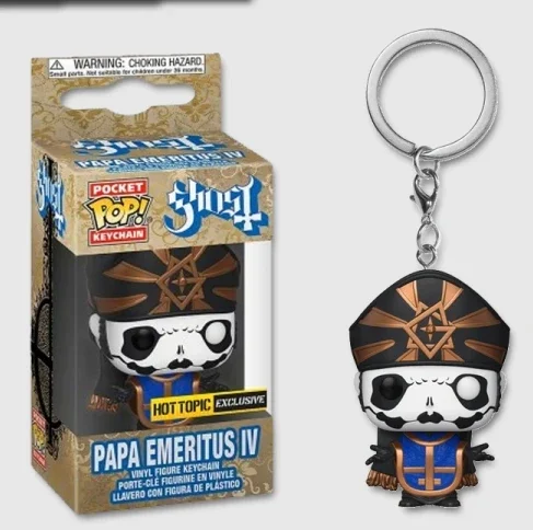 Funko Pop Pocket Portachiavi Papa Emeritus Iv Vinyl Action Figure Collection Limited Edition Model Toys For Children Regalo Di Capodanno