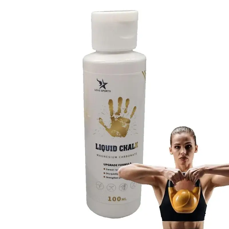Gesso Liquido Polvere Antiscivolo Pasta Di Magnesio Liquido Pole Dance Arrampicata Su Roccia Polvere Di Magnesio Per Sollevamento Pesi Fitness