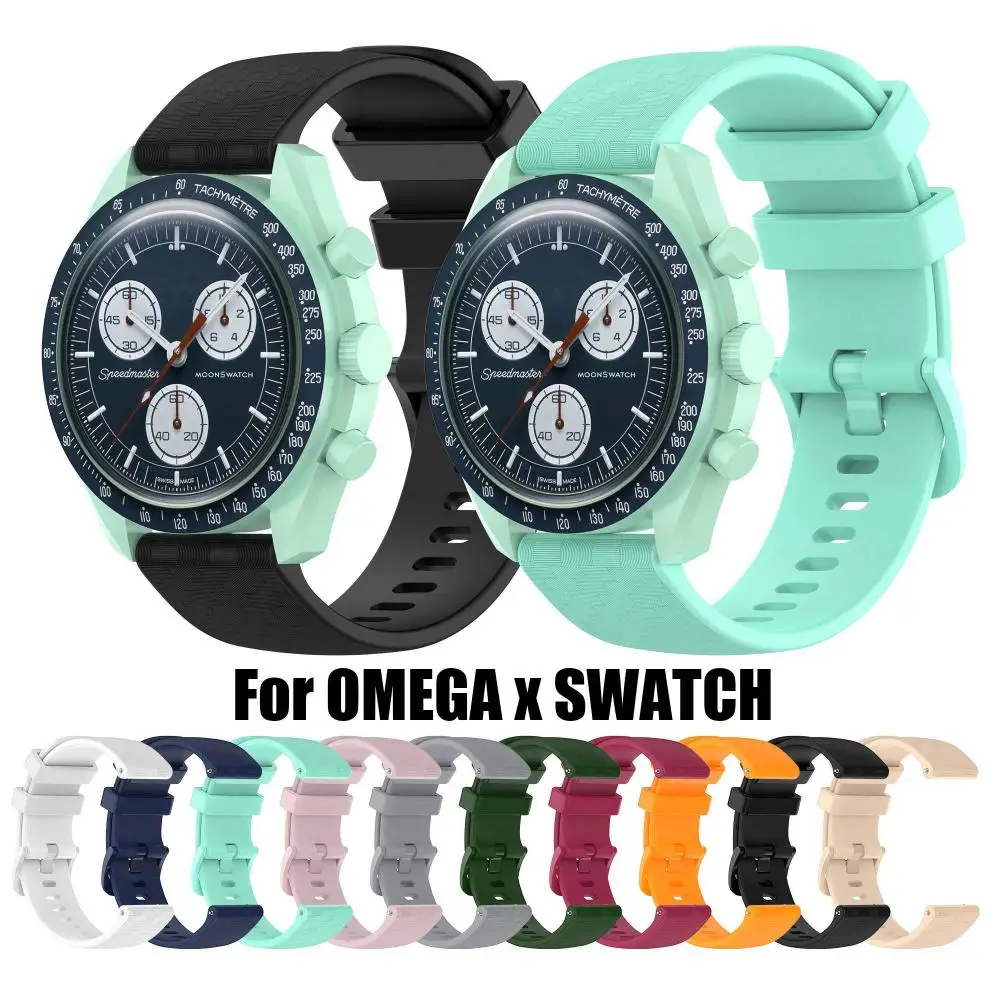 Cinturino Per Orologio In Silicone Per Accessori Per Orologi Moonwatch Omega Speedmaster Cinturino Di Ricambio Intelligente