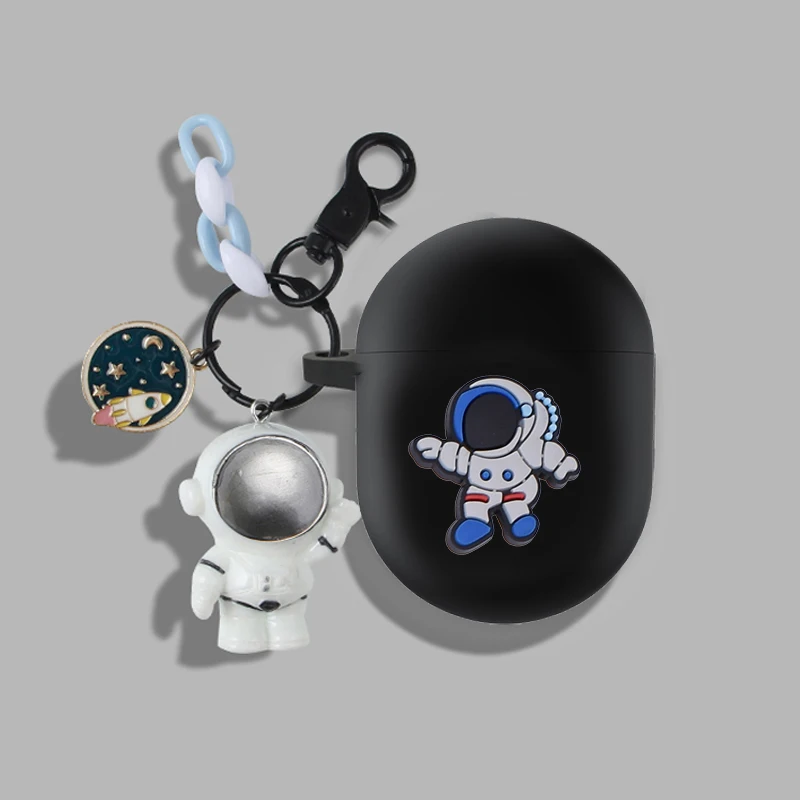 Per Bose Quietcomfort Earbuds Ii Case Cartoon Spaceman Funny Auricolare Cover In Silicone Per Bose Quietcomfort Ultra Case