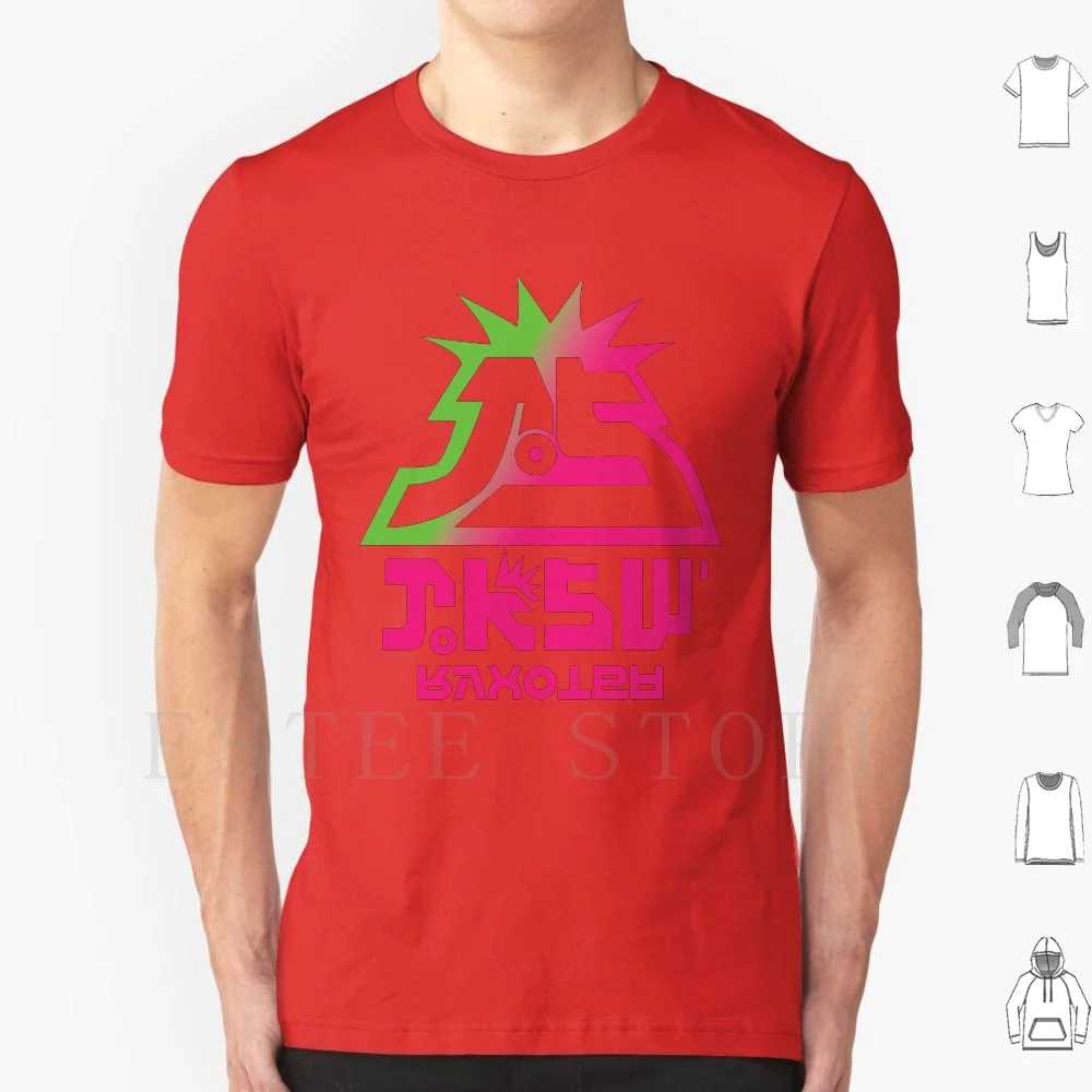 Splatoon 2-Urchin Rock T Shirt Fai Da Te Big Size 100% Cotone Splatoon Splatoon 2 Urchin Rockenberg Switch Switch 3Ds 2Ds Wii U Squid