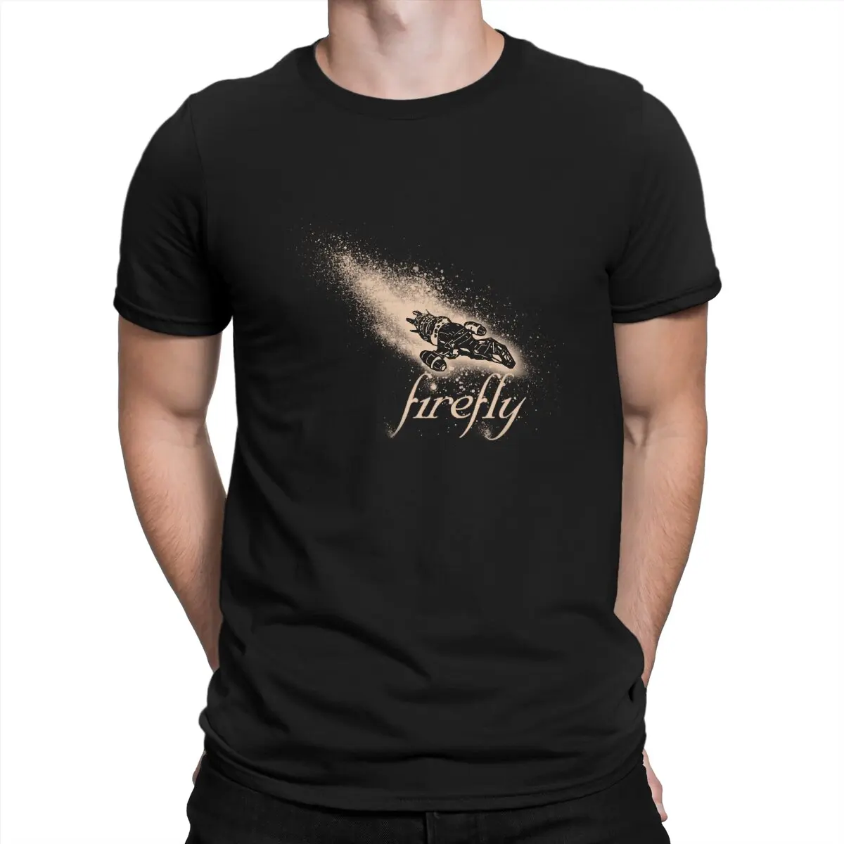 Firefly Spaceship Fantascienza Tv Maglietta Creativa Per Uomo Serenity Pure Cotton Hip Hop Gift Clothes Outdoorwear