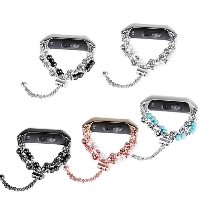 Perla Per Xiaomi Mi Band 4 3 Cinturino Per Mi Band 7 Bracciale Per Mi Band 1S Cinturino Mi Band Bracciale Per Xiaomi Miband 5 Sostituzione