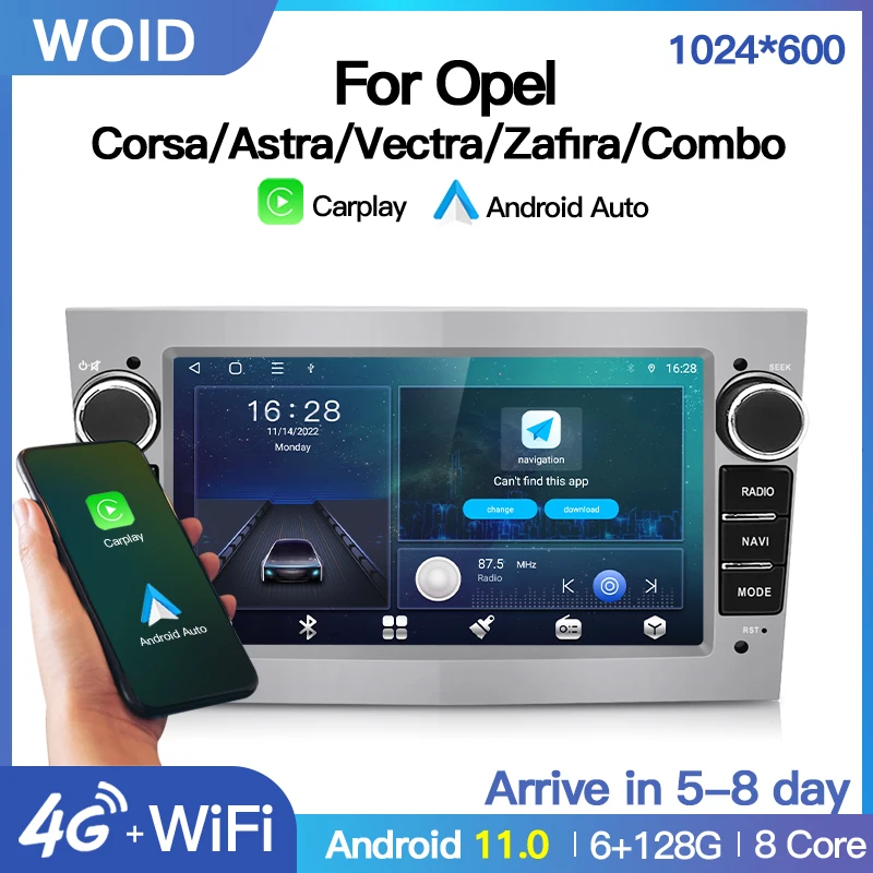 Autoradio Multimediale Per Opel Astra H G J Antara Vectra C B Vivaro Astra H Corsa C D Zafira B Carplay Gps 2 Din Android 11 Wifi