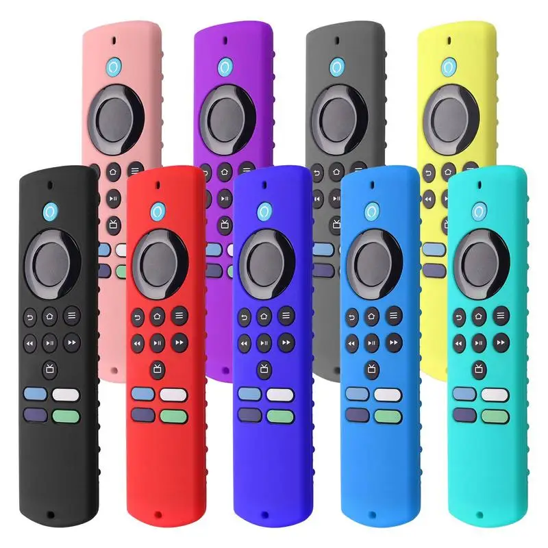 Custodia In Silicone Per Amazon Fire-Tv Stick Lite Telecomando Sostituzione Antiscivolo Antiurto Per Fire-Tv Stick Lite 2021