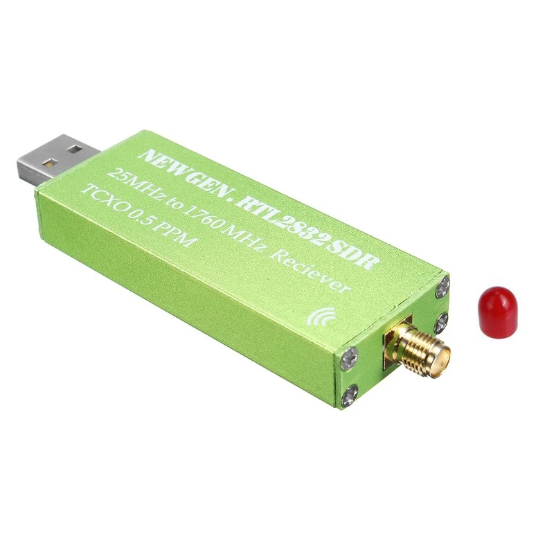 Top Offerte Adattatore Usb Rtl-Sdr Rtl2832U + R820T2 + 1Ppm Tcxo Sintonizzatore Tv Stick Ricevitore