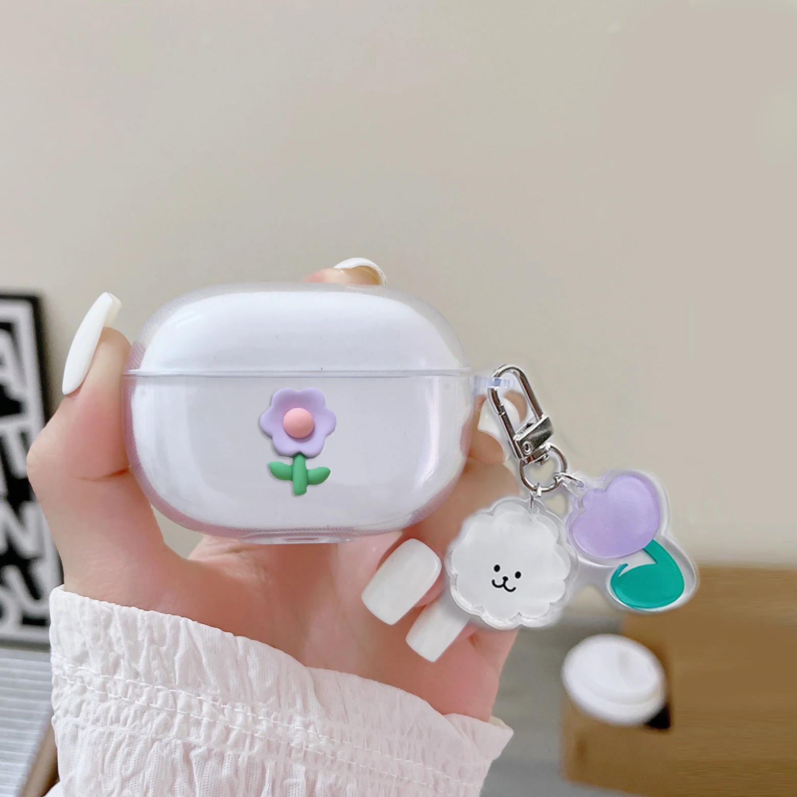 Per Huawei Freebuds Pro 3 Custodia Freebuds Pro2 Cartoon Wristband Cover Custodia Per Auricolari Trasparente In Silicone Freebuds Pro Cover