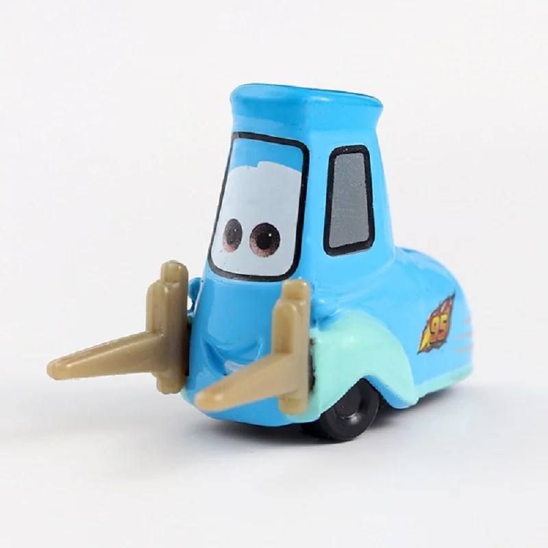 Disney Cars Pixar Cars 2 Guido Metal Diecast Toy Car 1:55 Saetta Mcqueen Boy Girl Gift Toy Spedizione Gratuita