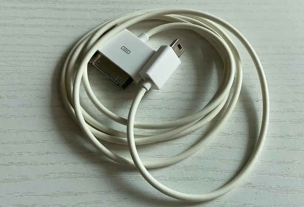 Connettore Dock Per Ipod A Cavo Av Mini Usb Per Ipod Nano 1G, 2G; Ipod Mini; Adattatore Di Alimentazione Ipod 3G, 4G, 5G, 5.5G