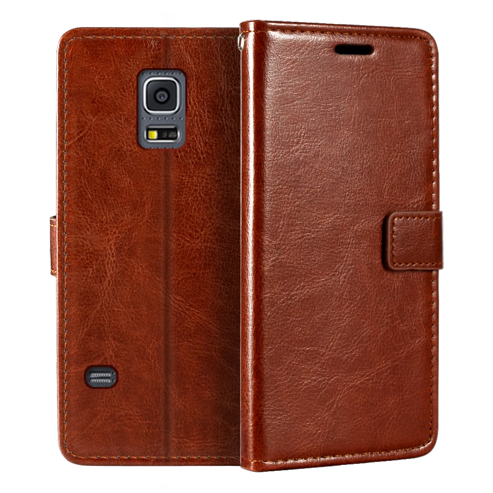 Custodia Per Samsung Galaxy S5 Mini Portafoglio Custodia Protettiva Magnetica In Pelle Pu Premium Con Supporto Per Carta Per Samsung Galaxy S5 Mini