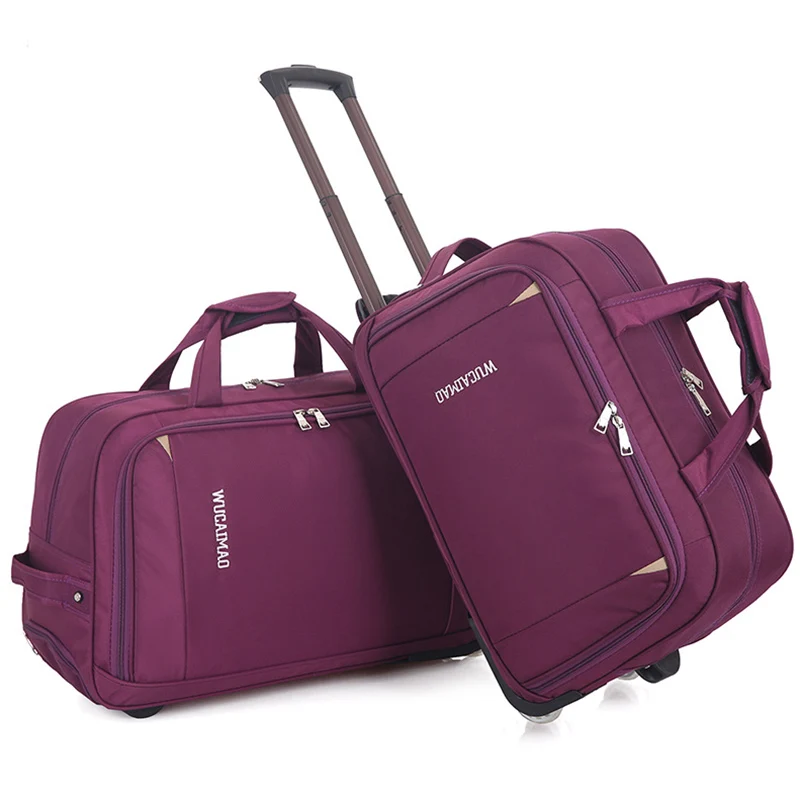 Nuova Borsa Da Viaggio Per Bagagli Con Ruote Borsone Trolley Valigetta Da Donna Maleta De Viaje Uomo Carry-On Mala De Viagem Com Rodinha