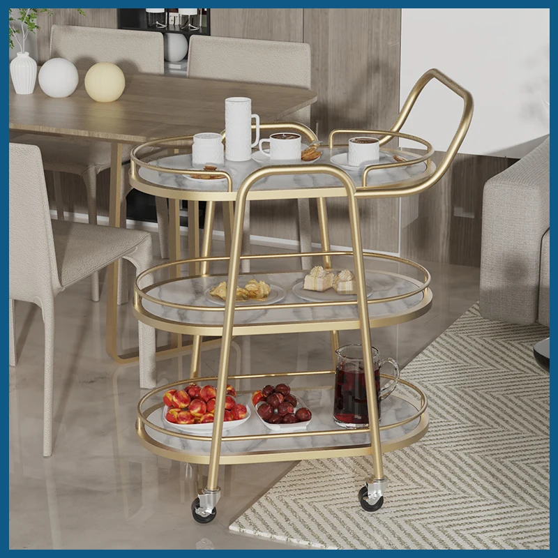 Candy Golf Cart Grocery Mobile Coffee Camping Bar Tea Trolley Rack Carrello Strumento Carrito Organizador Con Ruedas Mobili Da Cucina