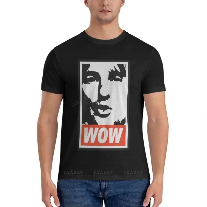 Wow. Sono Owen Wilson. Wow. Magliette T-Shirt Essenziali Per Uomo Magliette Oversize T-Shirt O-Collo