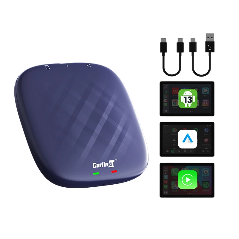 Carlinkit Head Unit Android 13 64Gb Retrofit Con Modulo Carplay Wireless Carlink Ai Box Car Play Tiktok Game Youtube