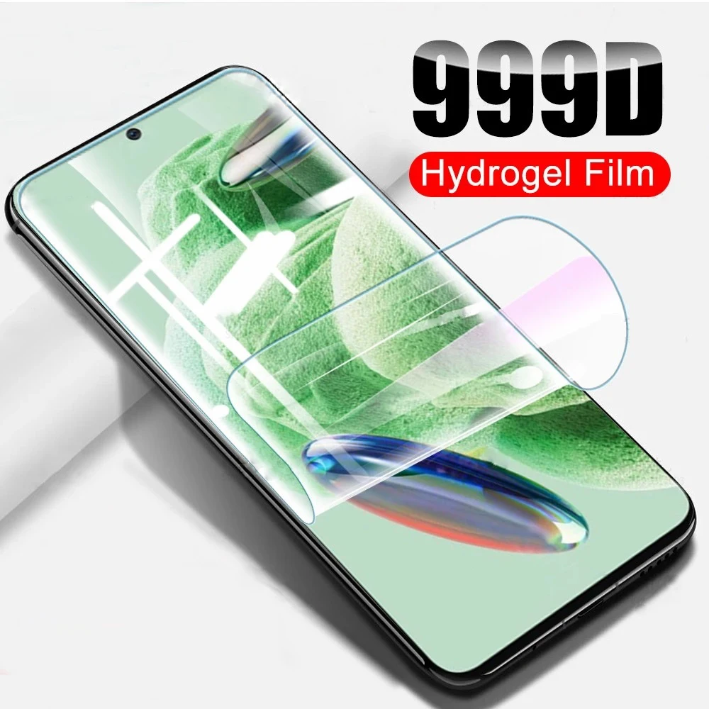 Pellicola Idrogel Per Xiaomi Redmi Note 12 4G Pellicola Proteggi Schermo Per Redmi Note 12 Global Note 12 Pro Plus 12T 12R Pro Not Glass