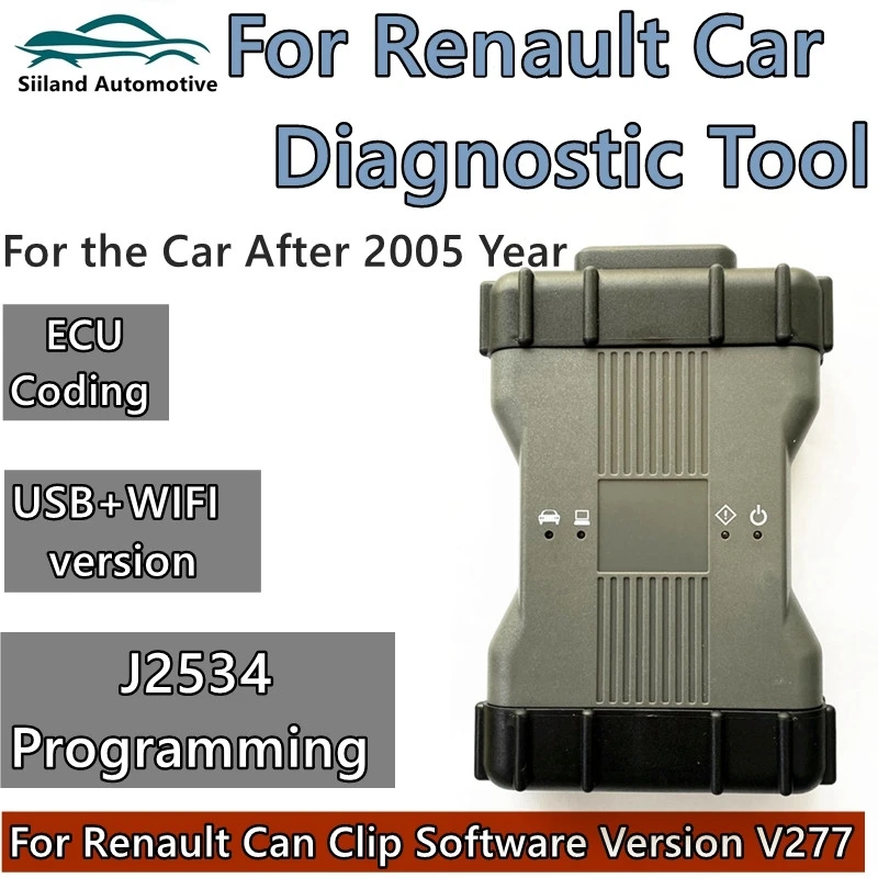 2023 Ultimo Per Renault Can Clip V227 Programmazione Diagnostica Per Renault Vci Scanner Obd2 Interfaccia Diagnostica Automatica