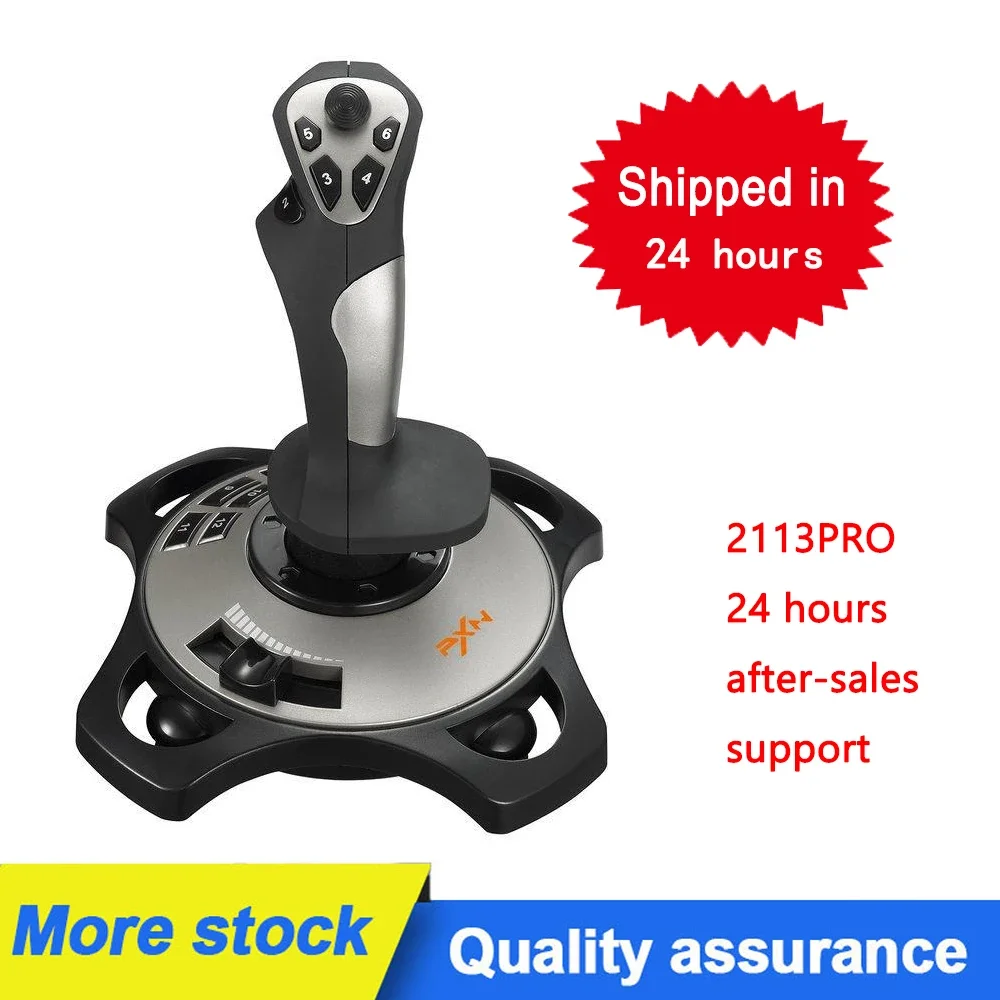 Pxn-2113 Pro Usb Flight Simulator Gamepad Controller Joystick Pc Flight Simulator Cockpit Stick Per Pc/Desktop R30 (Boxed)