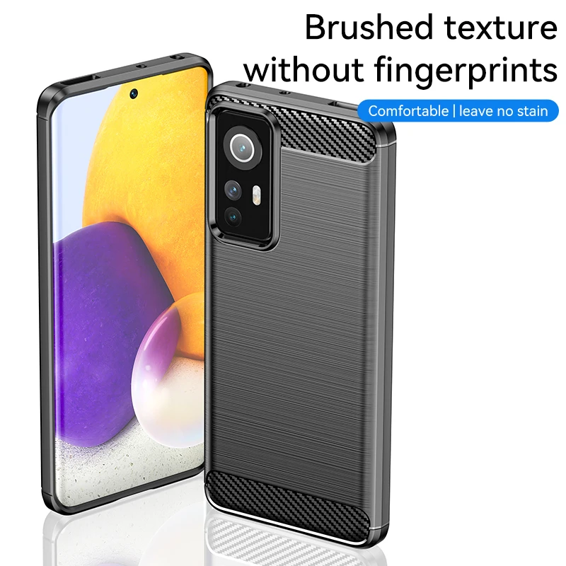 Per Xiaomi 12 Custodia In Fibra Di Carbonio Per Xiaomi 12 Pro Xiaomi 12 Custodia In Silicone Ultra Antiurto Per Xiaomi 11 Lite 5G Ne Xiaomi 11T