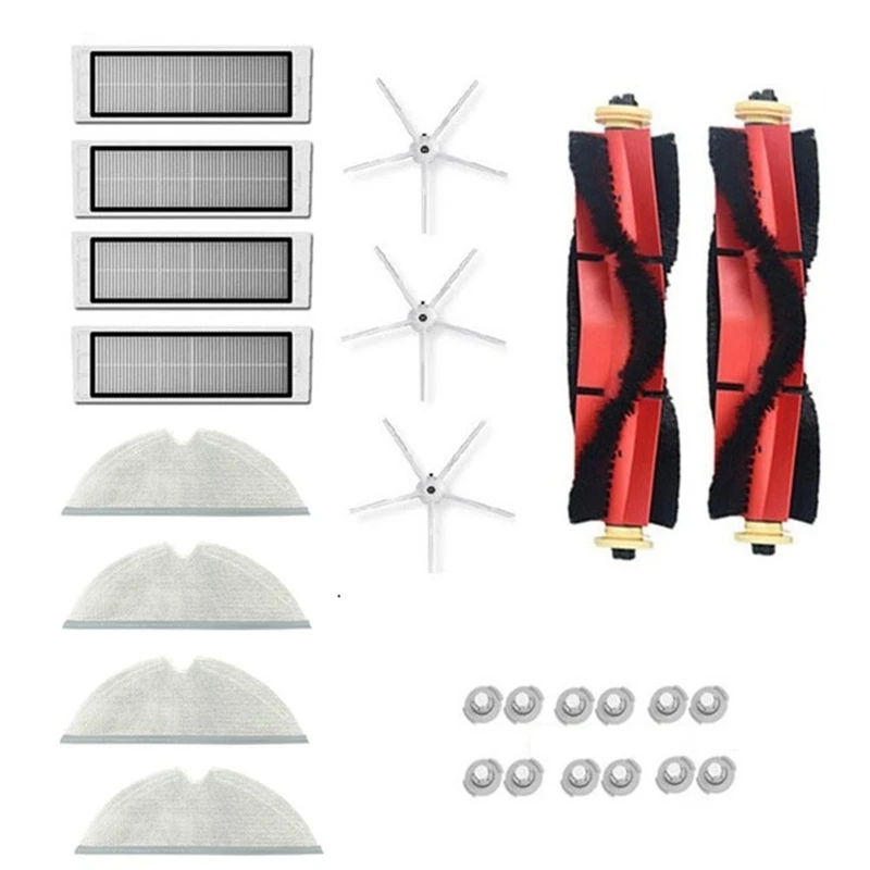 Nuova Spazzola Principale Rimovibile Panno Filtrante Hepa Lavabile Per Xiaomi Roborock T7Pro T6 S5 Max T6 Parti Dell'Aspirapolvere