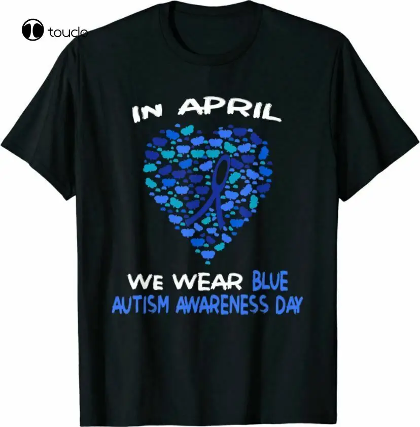Giorno Della Consapevolezza Dell'Autismo Wear Blue In April T-Shirt Dei Guerrieri Dell'Autismo Hot New Womens T Shirt