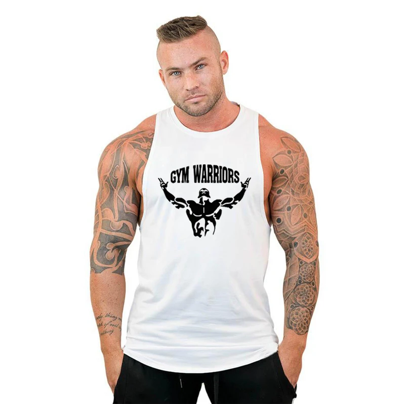 Nuovi Uomini Canotte Bodybuilding Stringer Fitness Canottiere Palestre Abbigliamento Uomo Camicia Senza Maniche Gilet Debardeur Homme Ropa De Hombre