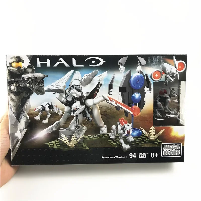 Mega Bloks Halo Unsc Fireteam Taurus Warriors Building Blocks Bambini Collezione Edition Construction Figure Toy Gifts