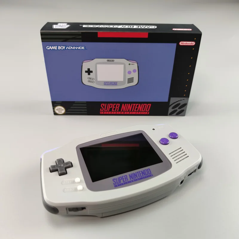Snes Console Di Gioco Mette In Evidenza La Retroilluminazione Gba Handheld 80 Classic Memory Game Console