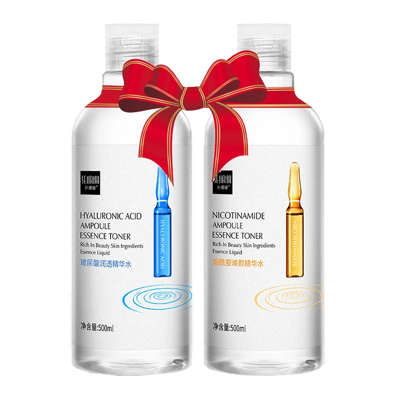 500Ml Di Grande Capacità Essence Water Niacinamide Migliora L'Acido Ialuronico Opaco Idrata La Pelle Secca Toner Per La Cura Della Bellezza Del Viso