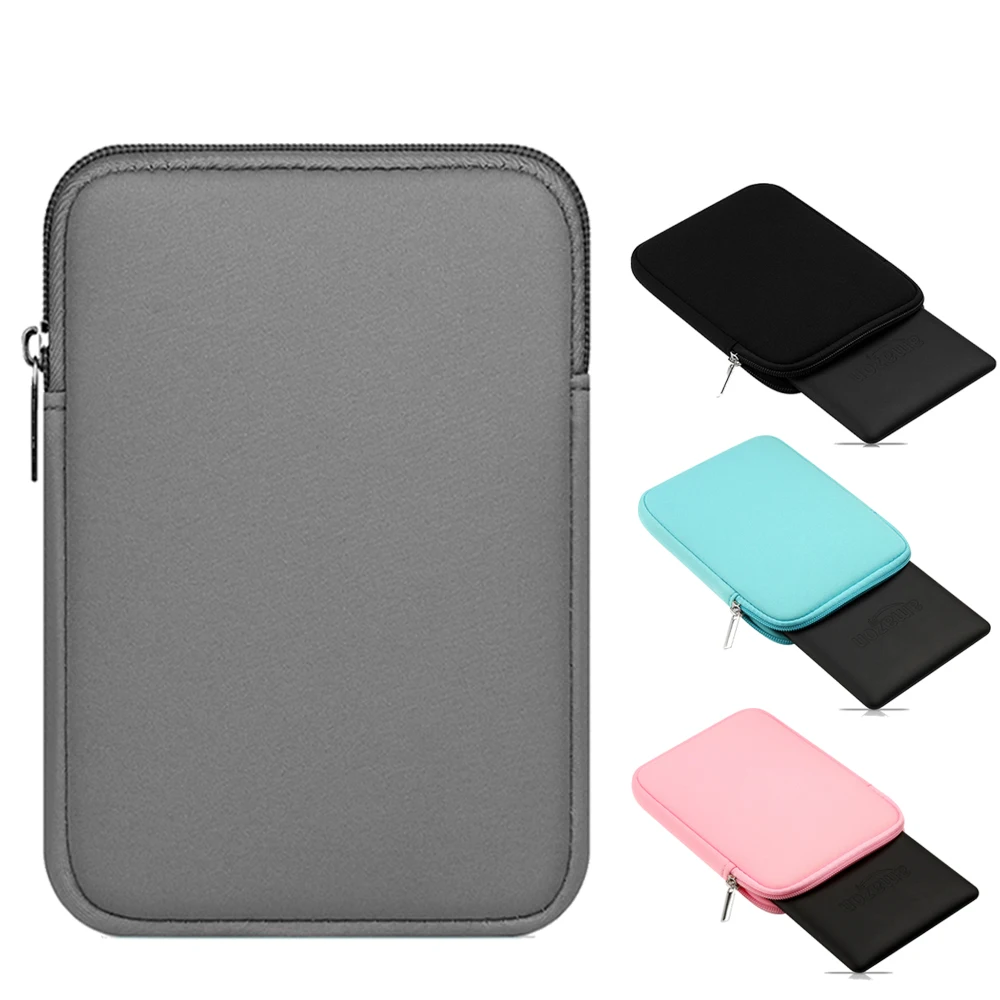 Custodia Morbida Per Fodera Da 12Cm * 16.5Cm Per 6 Pollici Kobo Clara/ Kobo Nia/ Kobo Clara 2E 6 ''Borsa Con Cerniera Ereader