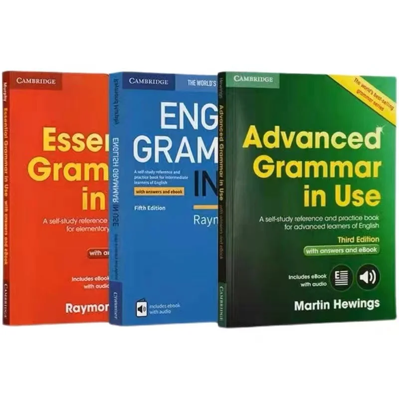 3 Libri Cambridge Elementare Inglese Grammatura Avanzata Essenziale Lingua Inglese In Uso Preparazione Del Test Inglese Libro Professionale