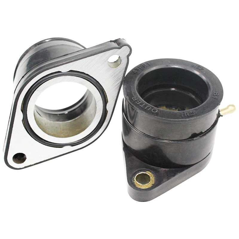 Adattatore Interfaccia Tubo Collettore Aspirazione Gomma Carburatore Per Yamaha Xt600 Xt 600Z 600E Tt600 Xt Tt 600 Z E