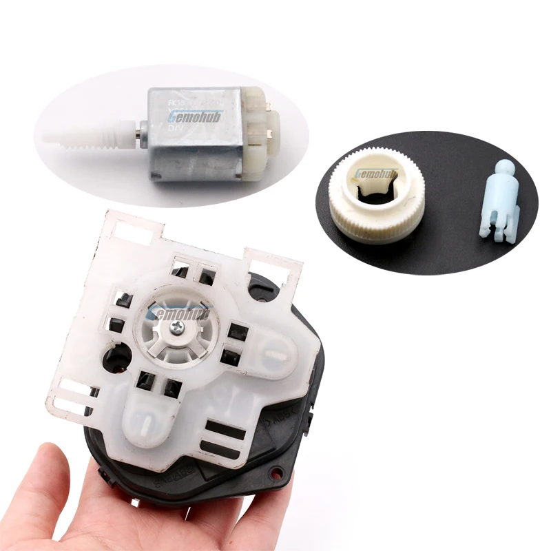Wing Mirror Glass Motor Muslimdc Per Mitsubishi L200/ L200 Triton Strada/ Ml Mn Module Gear Plastic Car Part