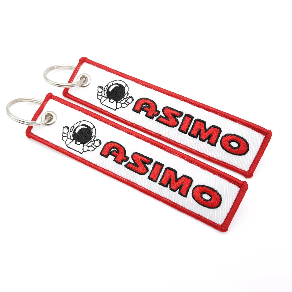 Jdm Car Portachiavi Moto Portachiavi Robot Logo Portachiavi Anello Catena Per Honda Asimo Men Moto Gadget Accessori Auto Cordino
