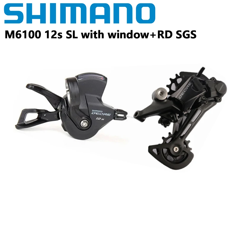 Shimano M7100 1X12S Groupset Deore Slx Xt Xtr M6100 M7100 M8100 M9100 12S Leva Shifte Deragliatore Posteriore 12S Groupset Mtb Mini Set