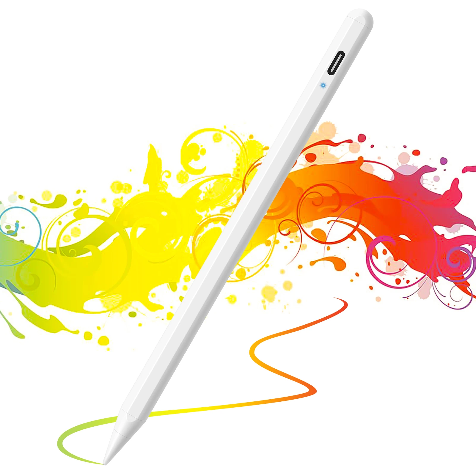 Goojodoq Penna Stilo Per Ipad 9 10 Matita Attiva Per 2018-2023 Apple Ipad Pro11 E 12.9 Ipad Air 3 4 5 Ipad 6-10 Ipad Mini 5 6 Gen