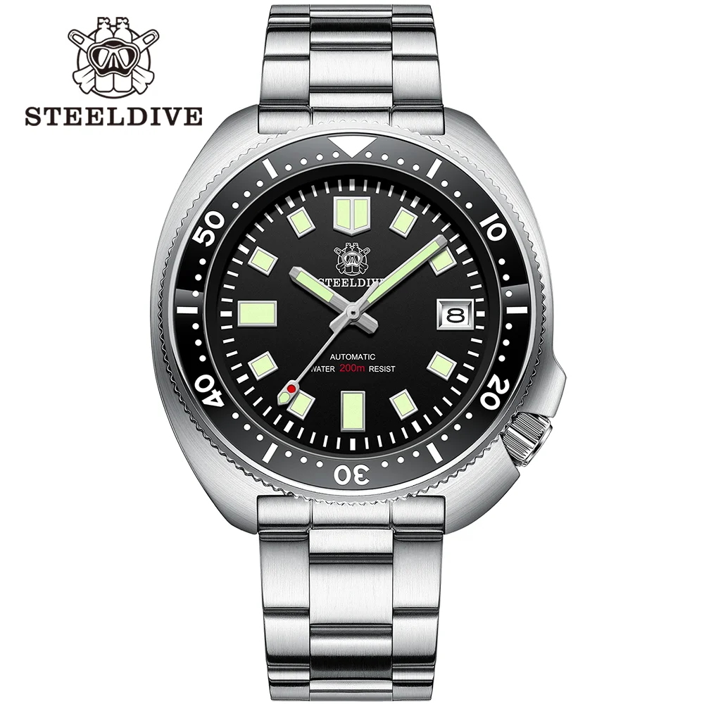 2020 Nuovo Arrivo Sd1970 Steeldive Marca Mens Orologio Automatico Nh35 Dive Watch