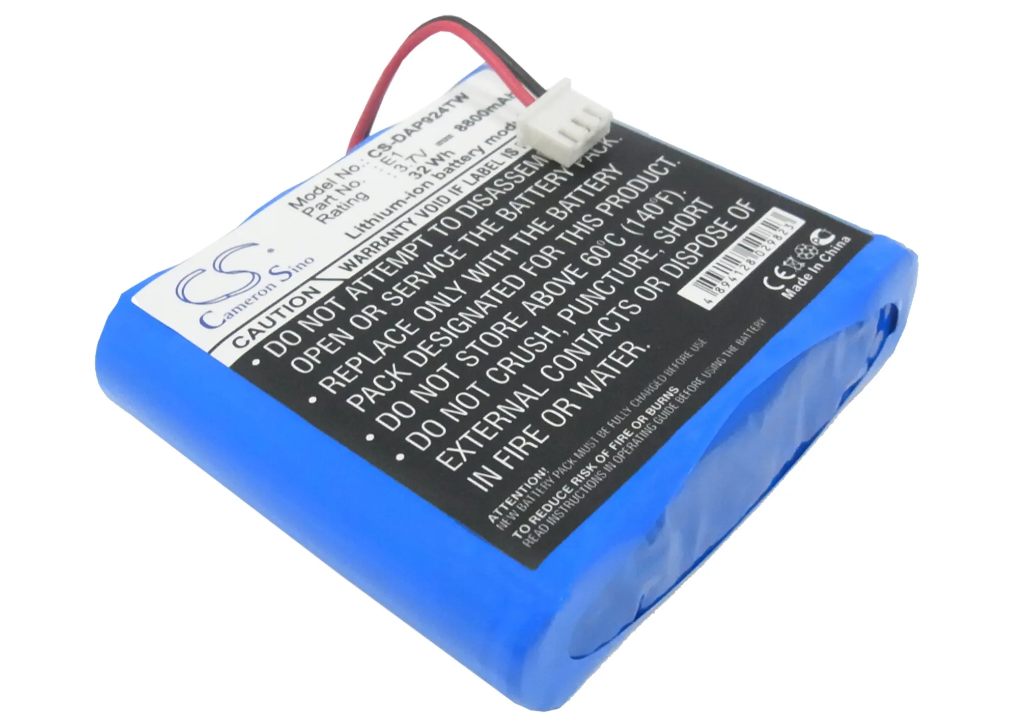 Batteria Dab Digital 8800Mah Per Pure E1 Evokee-1S Evoke Flow Vl-60924 2S Mio Sensia One Flow Marshall Verona Union Jack