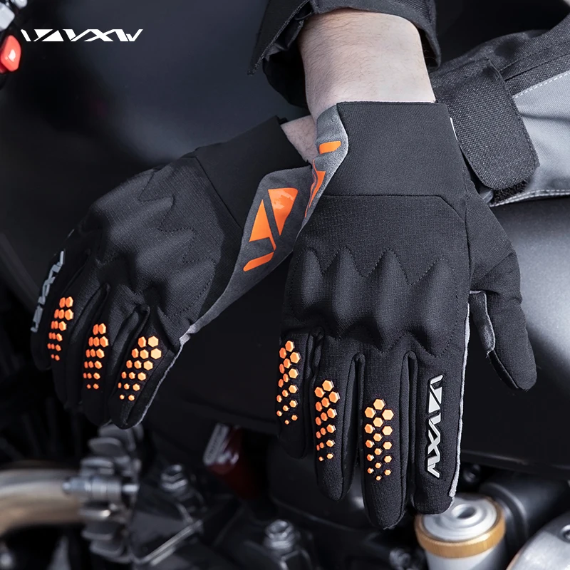 Guanti Moto Vxw Touch Screen Donna Uomo Full Finger Road Racing Mx Motocross Mountain Mtb Bmx Dirt Bike Sport Ciclismo