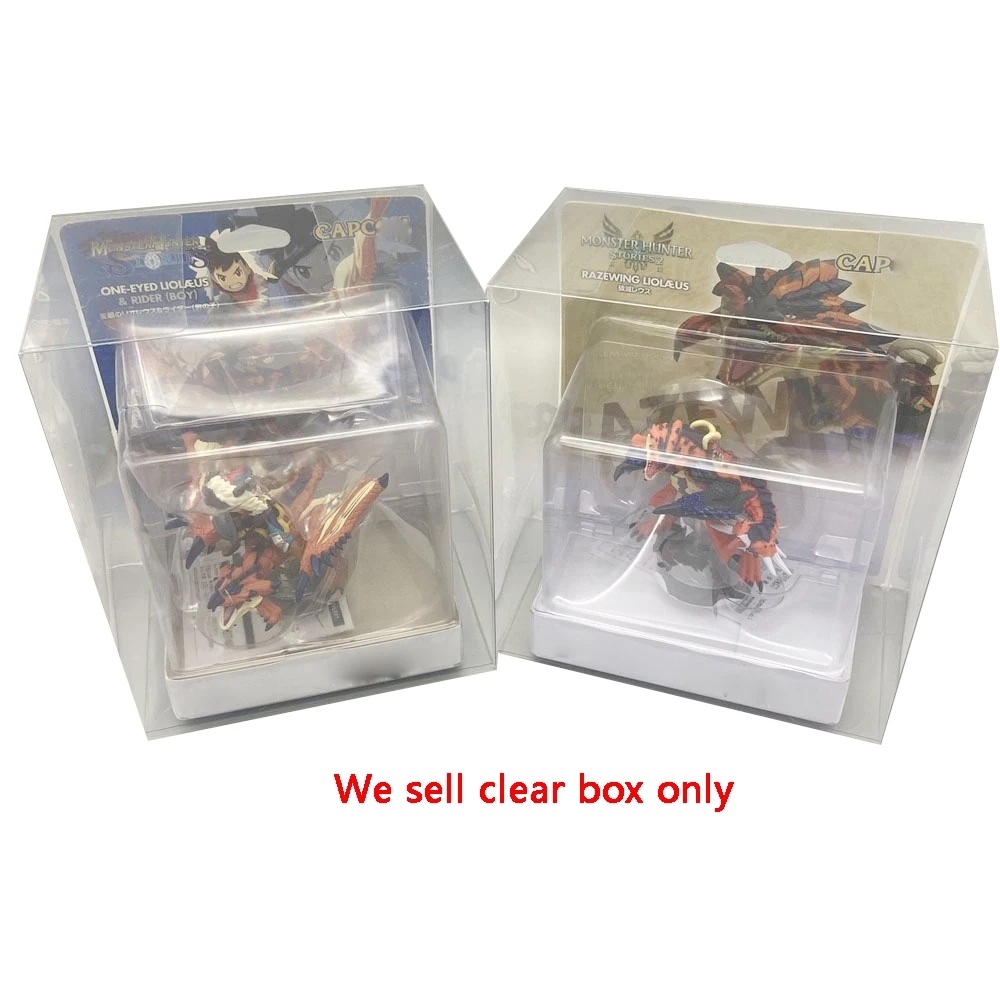 Scatola Trasparente Per Monster Hunter Stories Amiibo Limited Edition Collection Display Storage Case Protection Box