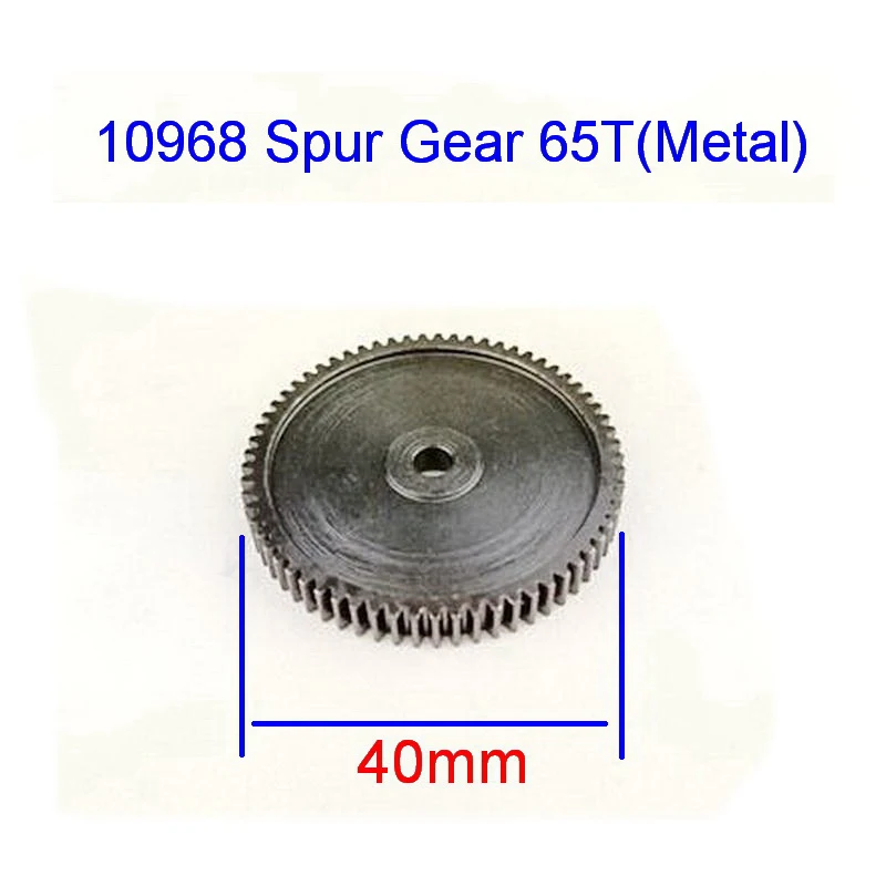 Parti Di Aggiornamento 10968 Spur Gear 65T (In Metallo) Per Vrx Corse Scala 1/10 4Wd Elettrico Rc Parti Di Automobili, Fit Rc Buggy/Truggy Rh1013 Rh10