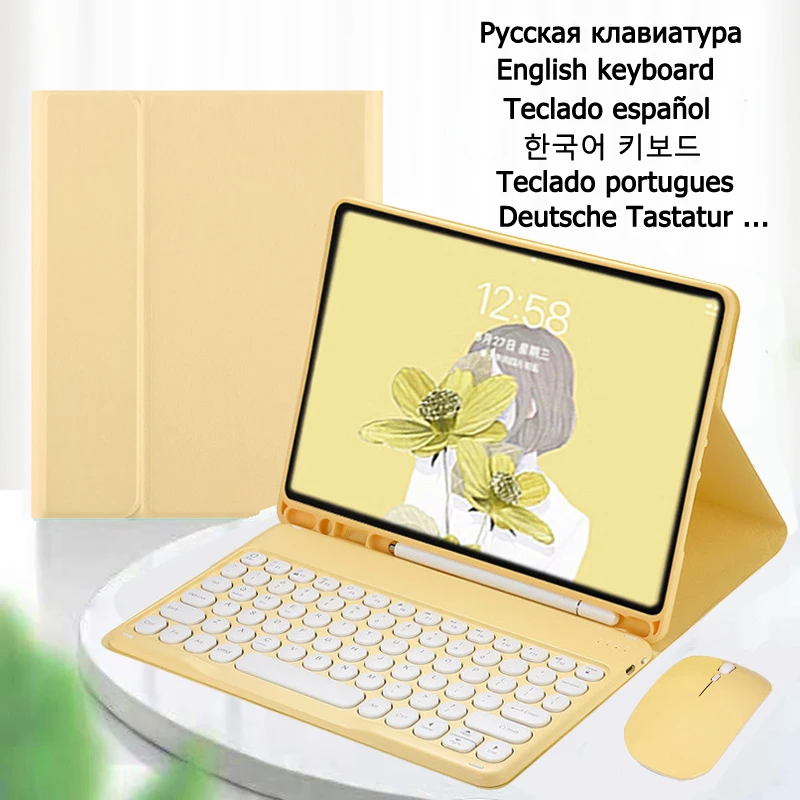 Custodia Per Tastiera Per Funda Samsung Galaxy Tab S8 Ultra Case 2022 Per Funda Galaxy Tab S8 Ultra Case 14.6 ''Tastiera Funda Teclado