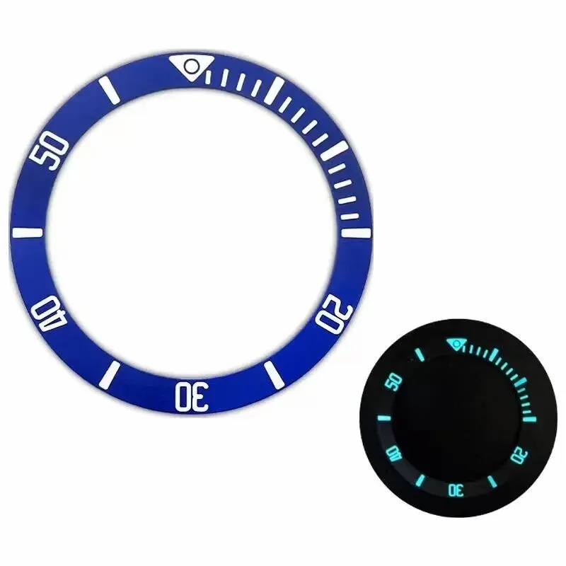 Accessori Per Orologi Inserto Per Lunetta In Ceramica Da 40.3Mm Adatto Per Tudor 42Mm Custodia Blu Luminoso Modifica Parti Di Ricambio