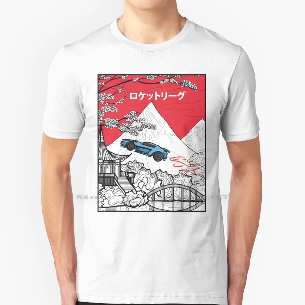 Rocketto 2 T Shirt 100% Puro Cotone Rocket League Rocketto Games Videogioco Steam Car