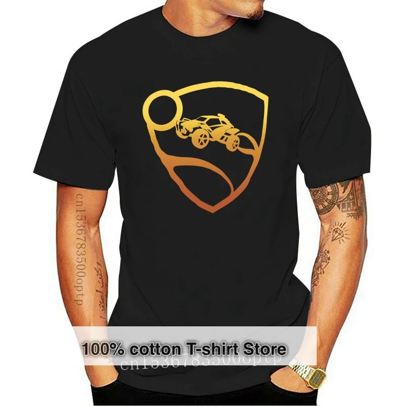Magliette A Maniche Corte Rocket League Men Orange Pro Glow Premium T Shirt