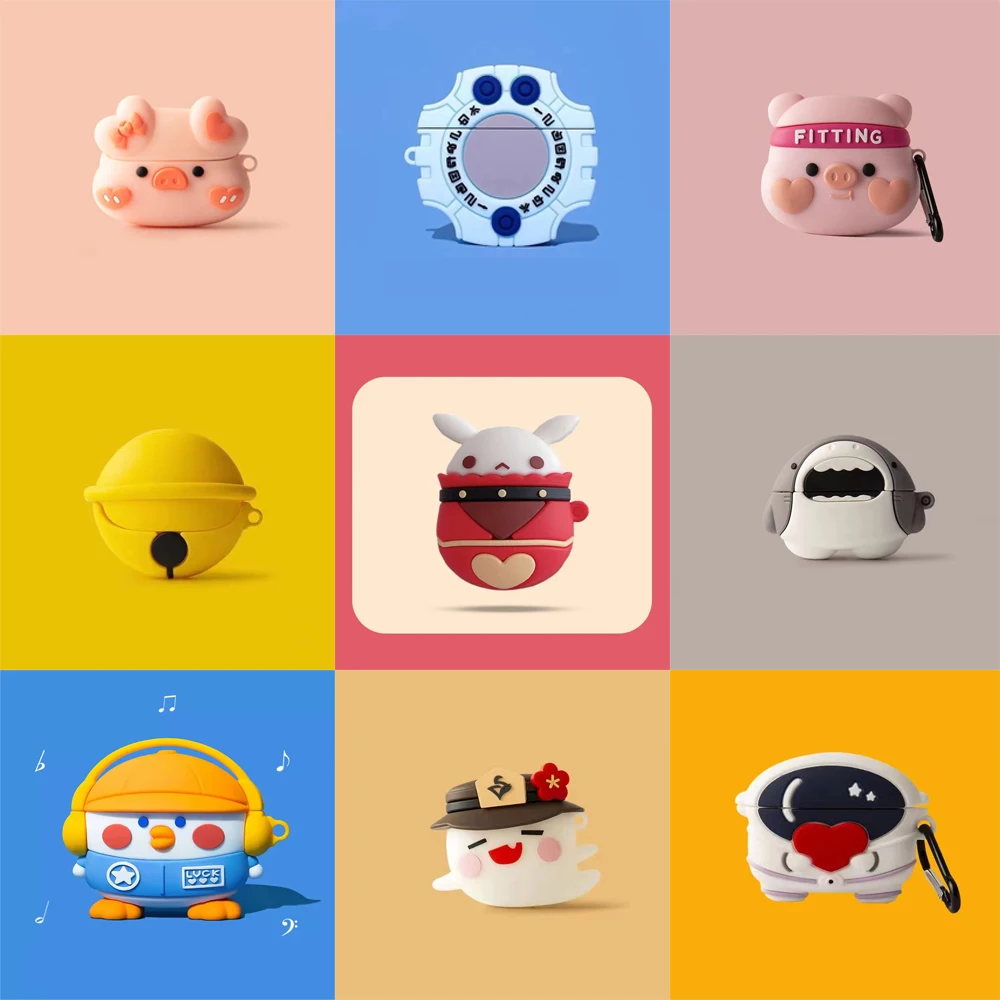 Custodia Per Auricolari Simpatico Cartone Animato Per Redmi Buds 5 Pro Custodia Protettiva In Silicone Bluetooth Wireless Per Xiaomi Redmi Buds 3 4 Li
